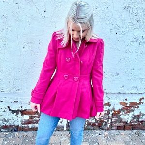 Worthington Pink Peacoat Short